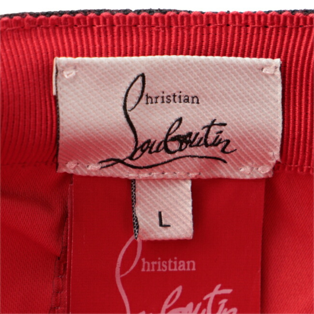 Christian Louboutin(クリスチャンルブタン)のクリスチャンルブタン CHRISTIAN LOUBOUTIN 帽子 メンズ CAPITO キャップ  3235320 0021 B260 メンズの帽子(キャップ)の商品写真