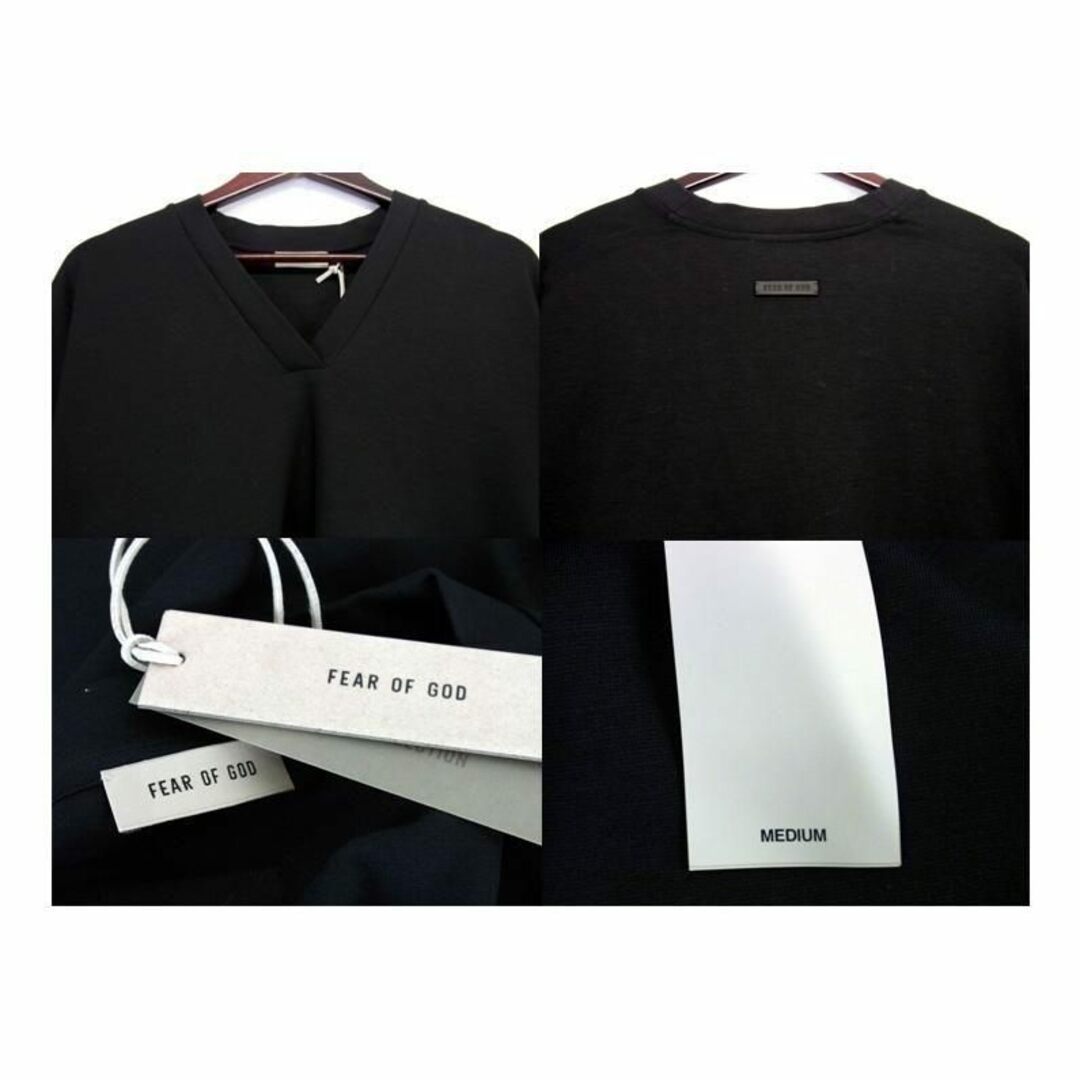 FEAR OF GOD(フィアオブゴッド)のフィアオブゴッド FEAR OF GOD ■ 【 Milano V neck Tee 】 ミラノ V ネック 半袖 Tシャツ　31906 メンズのトップス(Tシャツ/カットソー(半袖/袖なし))の商品写真