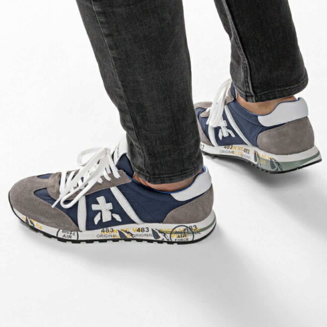 PREMIATA(プレミアータ)のプレミアータ PREMIATA シューズ メンズ スエード×ナイロン スニーカー  LUCY 0001 600E メンズの靴/シューズ(スニーカー)の商品写真