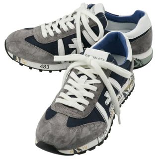 プレミアータ(PREMIATA)のプレミアータ PREMIATA シューズ メンズ スエード×ナイロン スニーカー  LUCY 0001 600E(スニーカー)