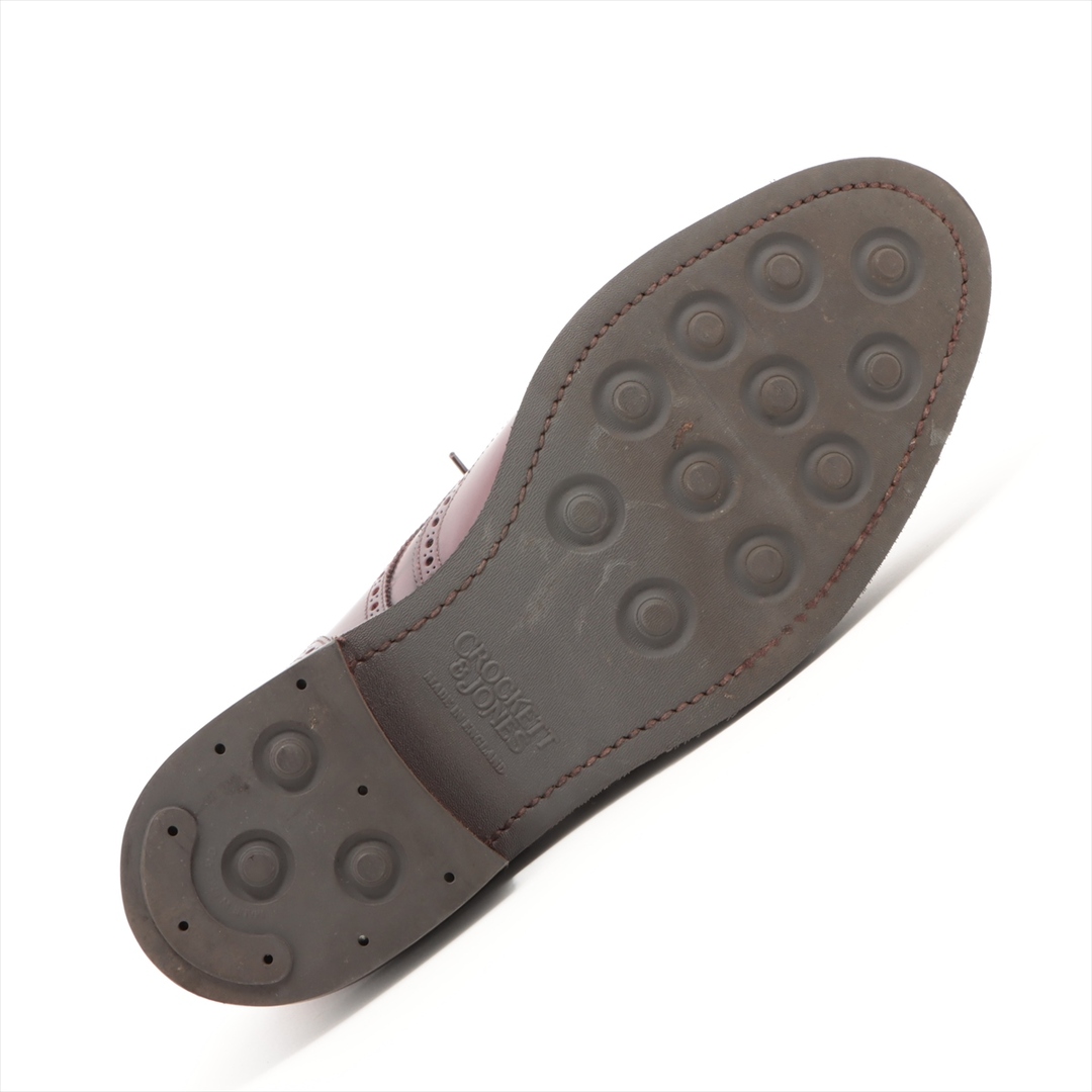 Crockett&Jones(クロケットアンドジョーンズ)の極美品 クロケット&ジョーンズ PEMBROKE ペンブローク レザー ダービー シューズ 8.5E 27cm 相当 ウィングチップ 靴 メンズ EEM T24-8 メンズの靴/シューズ(ドレス/ビジネス)の商品写真