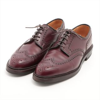 クロケットアンドジョーンズ(Crockett&Jones)の極美品 クロケット&ジョーンズ PEMBROKE ペンブローク レザー ダービー シューズ 8.5E 27cm 相当 ウィングチップ 靴 メンズ EEM T24-8(ドレス/ビジネス)