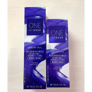 ワンバイコーセー(ONE BY KOSE（KOSE）)のONE BY KOSE ワンバイコーセー セラムヴェール 本体120ml+付け替(美容液)