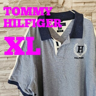 トミーヒルフィガー(TOMMY HILFIGER)のトミーヒルフィガー TOMMYHILFIGER ポロシャツ ビッグサイズ(ポロシャツ)