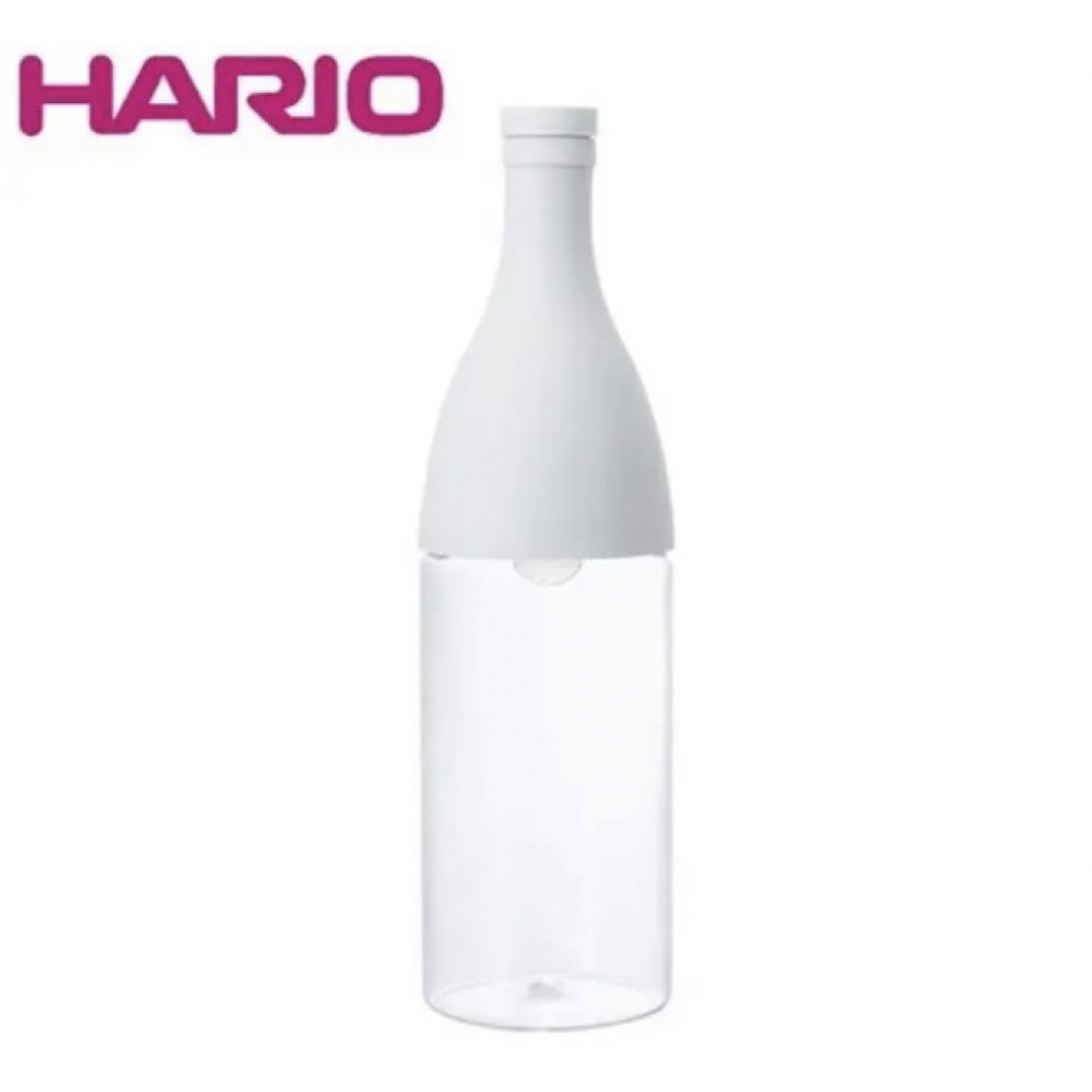 HARIO(ハリオ)のHARIO ハリオ フィルターインボトル エーヌ ペールグレー 800ml 3本 インテリア/住まい/日用品のキッチン/食器(容器)の商品写真