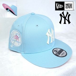 NEW ERA - 【極美品/超美色】NEW ERA×ヤンキース キャップ 9FIFTY  水色