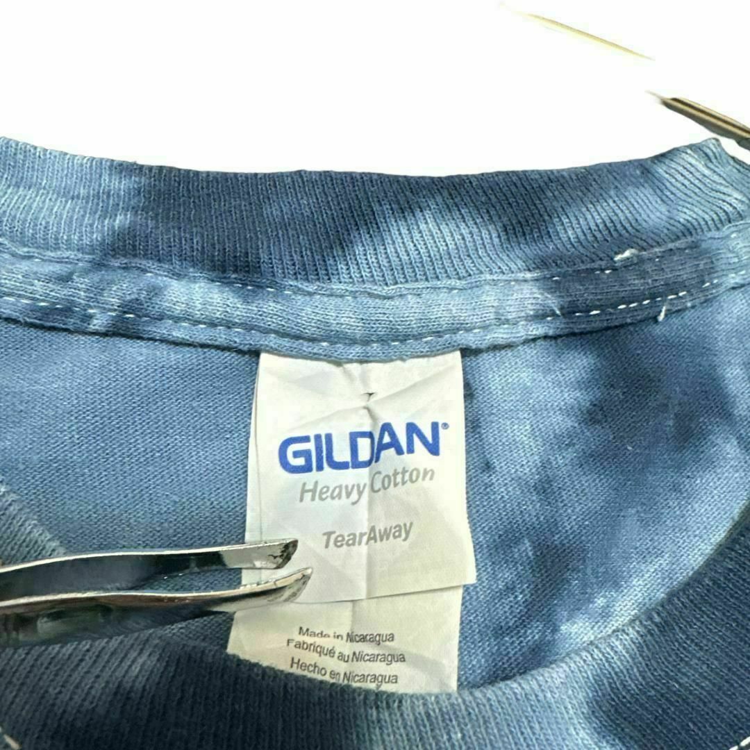 GILDAN(ギルタン)のGILDAN 長袖スウェット タイダイ 薄手 ノースカロライナ州 d33① メンズのトップス(スウェット)の商品写真