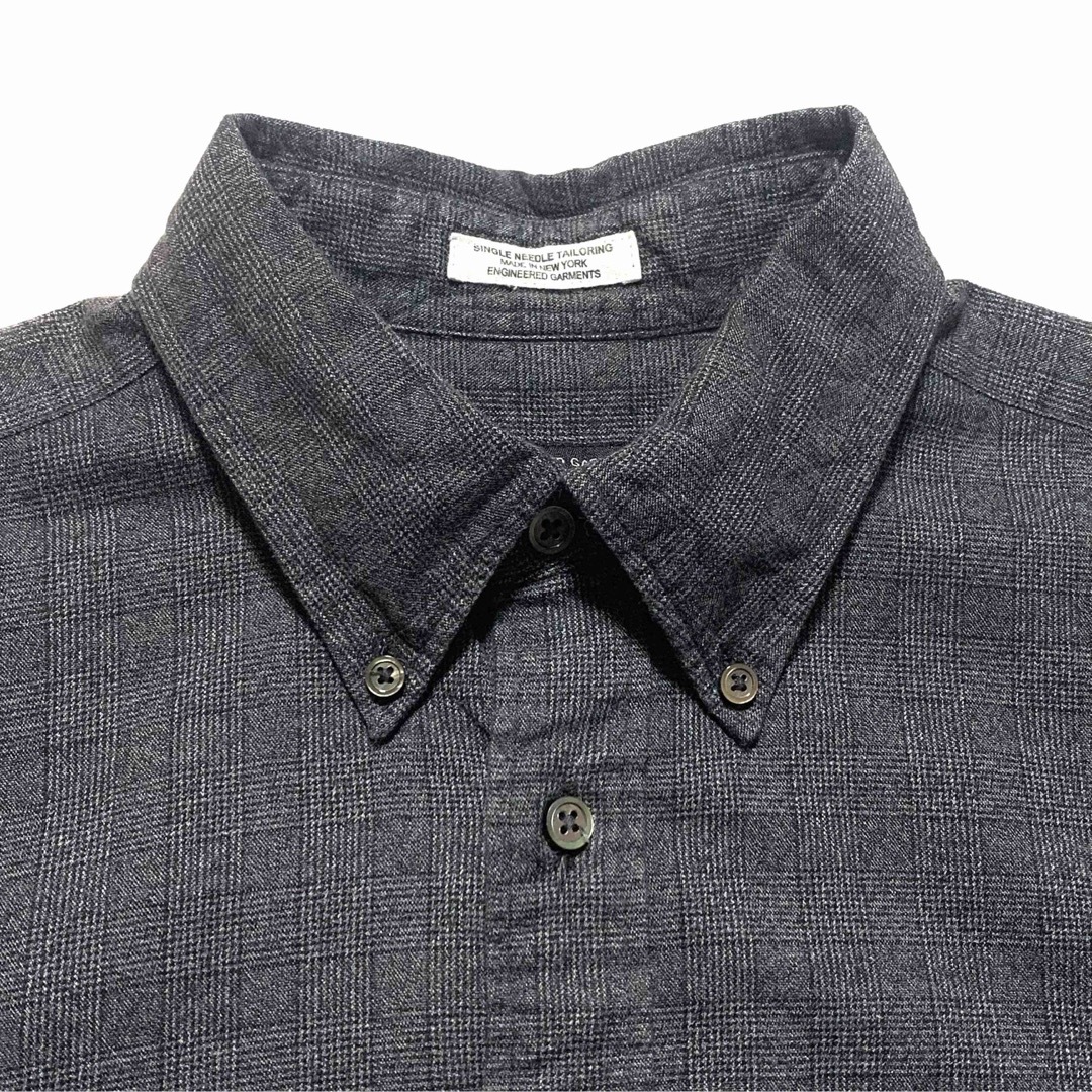 Engineered Garments(エンジニアードガーメンツ)の☆良品 エンジニアードガーメンツ グレンチェック ボタンダウン シャツ USA製 メンズのトップス(シャツ)の商品写真