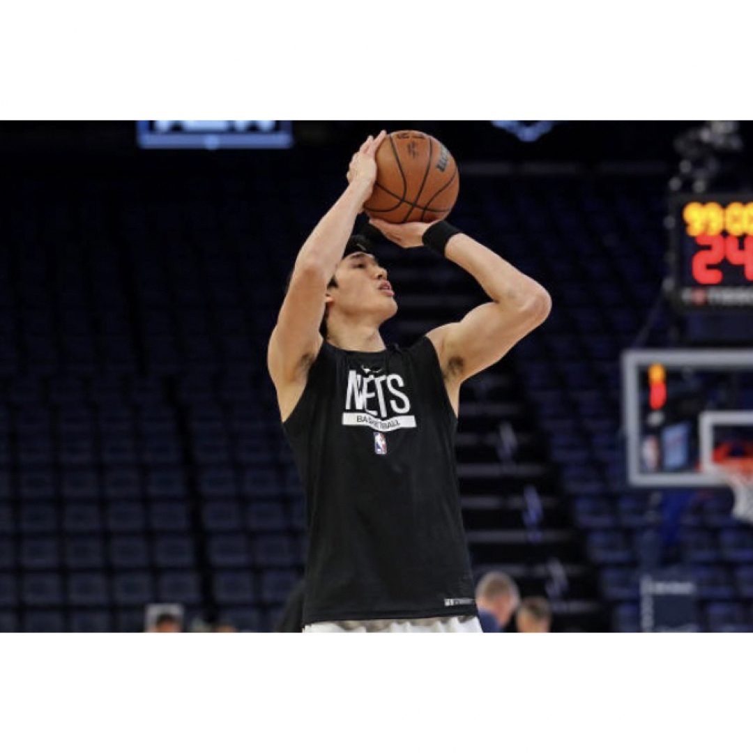 NIKE - 新品 日本未発売 NBA ネッツ 渡邊雄太 ウォームアップ NIKE - 新品 日本未発売 NBA ネッツ 渡邊雄太 ウォームアップ