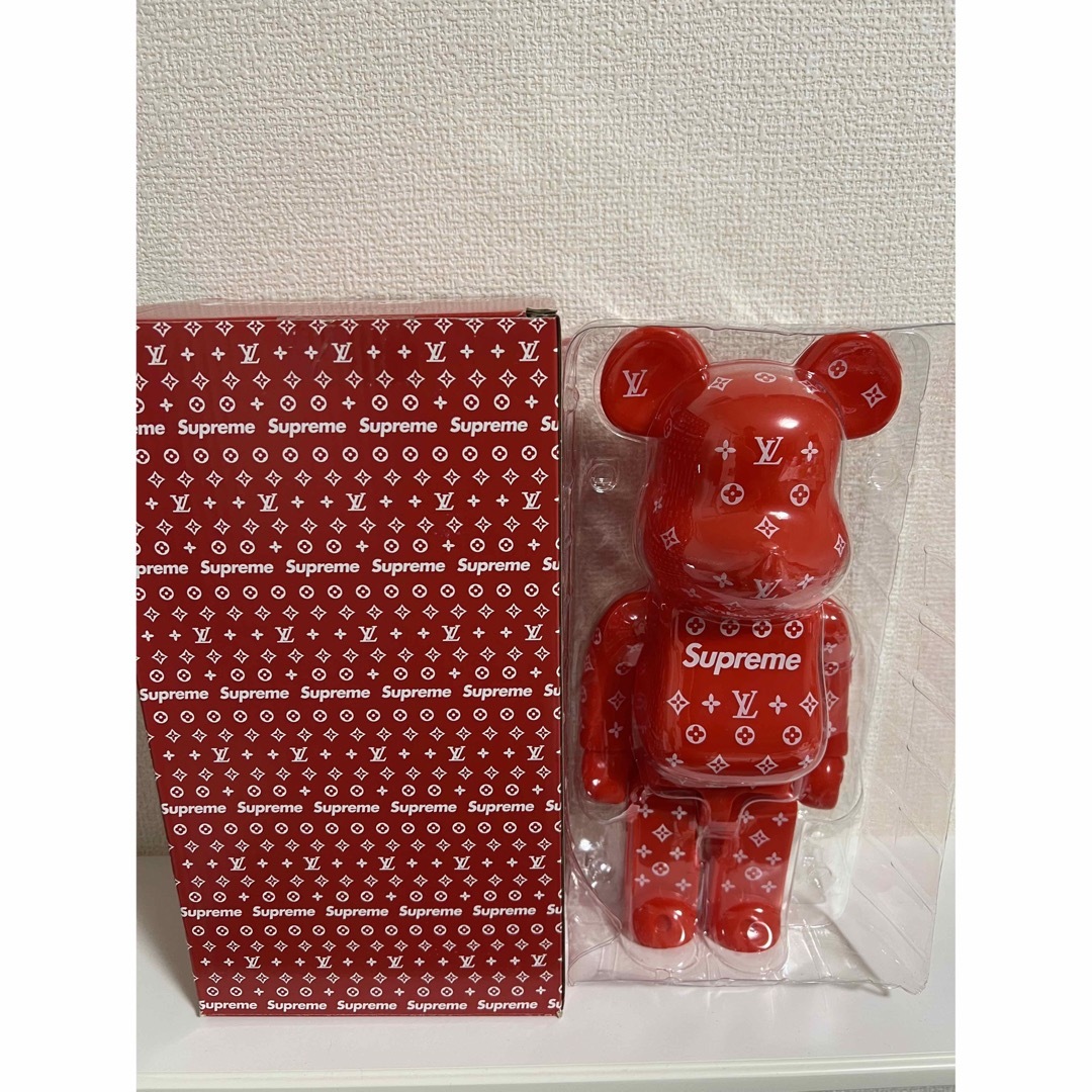 Supreme(シュプリーム)のシュプリーム  ヴィトン　ベアブリック BE@RBRICK 400％ エンタメ/ホビーのフィギュア(特撮)の商品写真