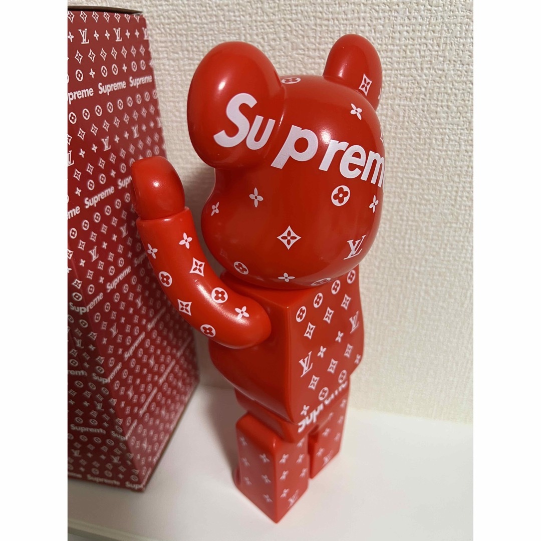 Supreme(シュプリーム)のシュプリーム  ヴィトン　ベアブリック BE@RBRICK 400％ エンタメ/ホビーのフィギュア(特撮)の商品写真