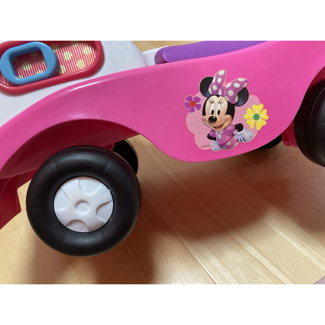 Disney(ディズニー)のミニー ライドオン ① 手押し車 キッズ/ベビー/マタニティのおもちゃ(手押し車/カタカタ)の商品写真