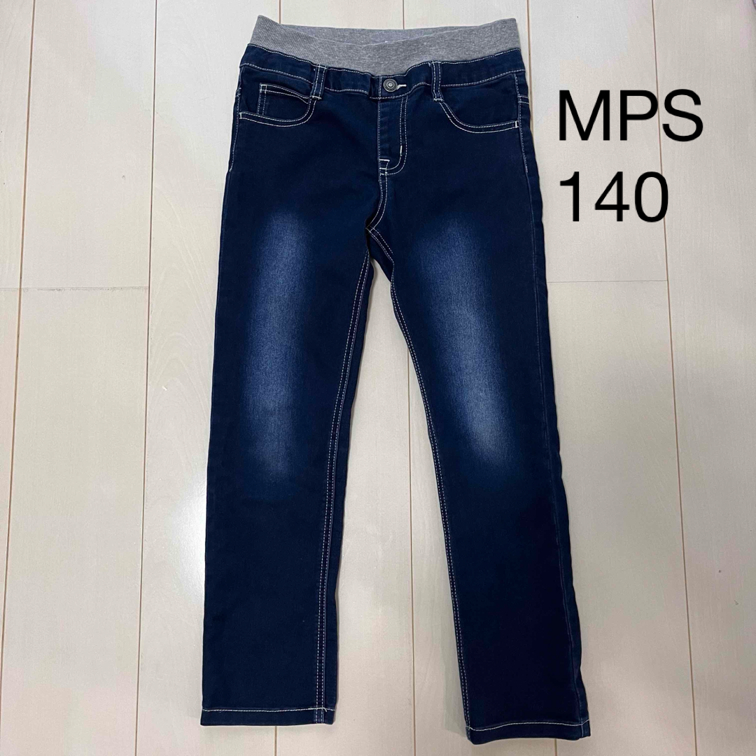 MPS(エムピーエス)のMPS 140cm デニム パンツ  長ズボン キッズ/ベビー/マタニティのキッズ服男の子用(90cm~)(パンツ/スパッツ)の商品写真