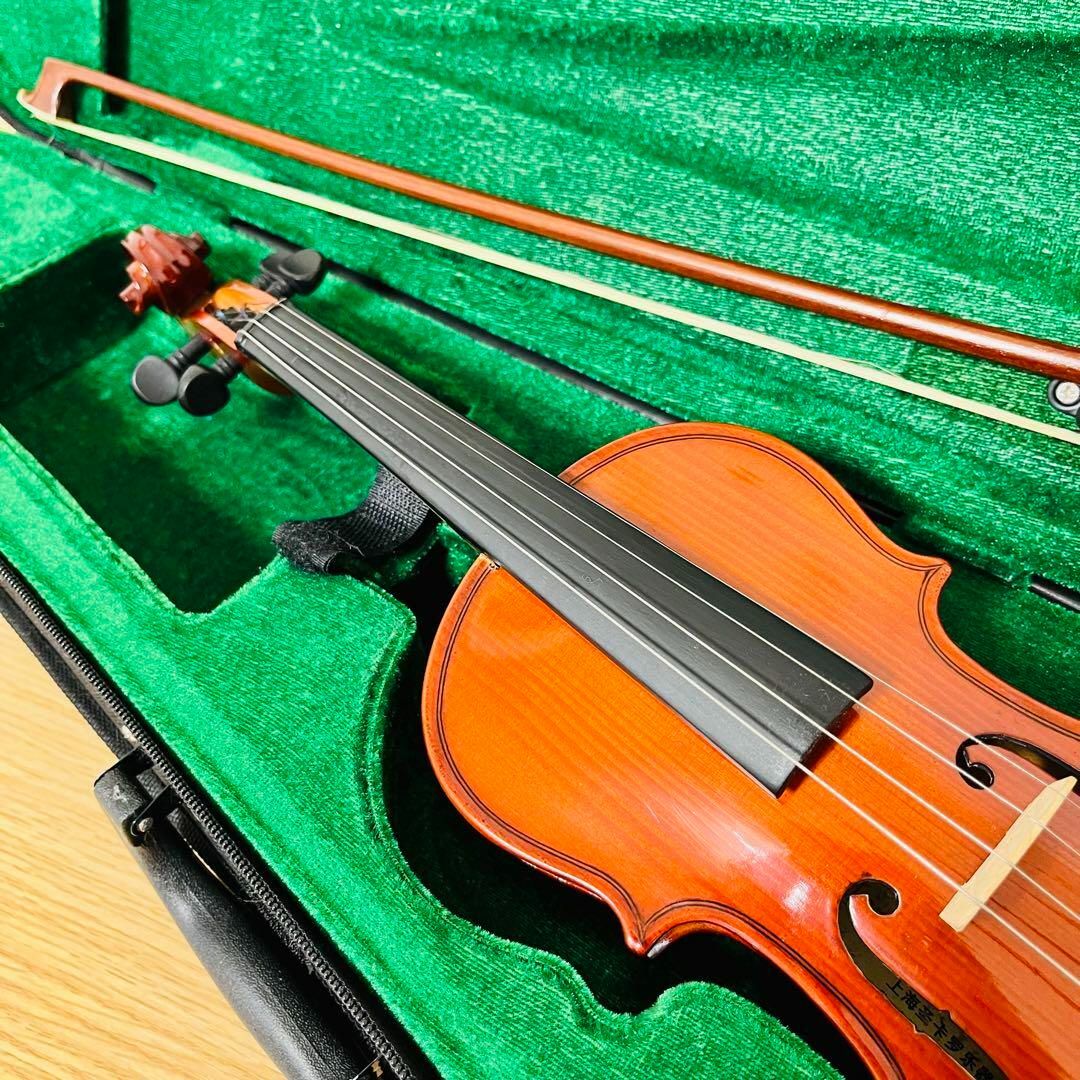 入門用　San Carlo バイオリン　SC-100VE 1/8 ケース付き 楽器の弦楽器(ヴァイオリン)の商品写真