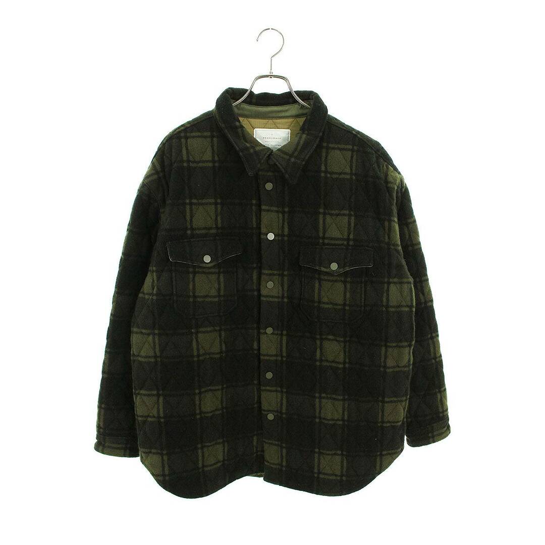 LADY MADE(レディメイド)のレディメイド  BLANKET CHECK SHIRT RE-WO-KH-00-00-117 キルティングブランケットシャツブルゾン メンズ 2 メンズのジャケット/アウター(ブルゾン)の商品写真