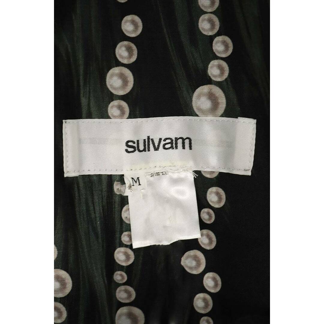 sulvam(サルバム)のサルバム  SN-C08-900 ゴートレザー素材切り替えロングコート メンズ M メンズのジャケット/アウター(その他)の商品写真
