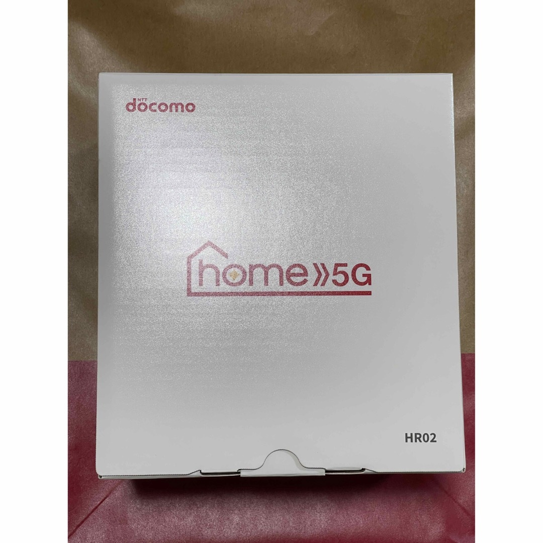 NTTdocomo(エヌティティドコモ)の【新品未使用】NTT docomo home5g HR02  ダークグレー スマホ/家電/カメラのPC/タブレット(PC周辺機器)の商品写真