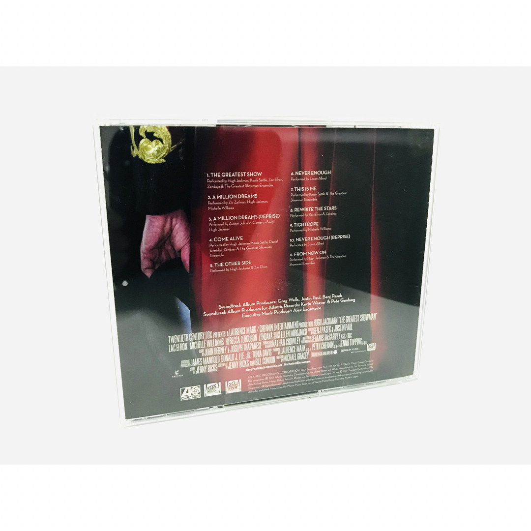 【新品同様】ミュージカル映画『グレイテストショーマン』サントラCD／国内盤／帯付 エンタメ/ホビーのCD(映画音楽)の商品写真