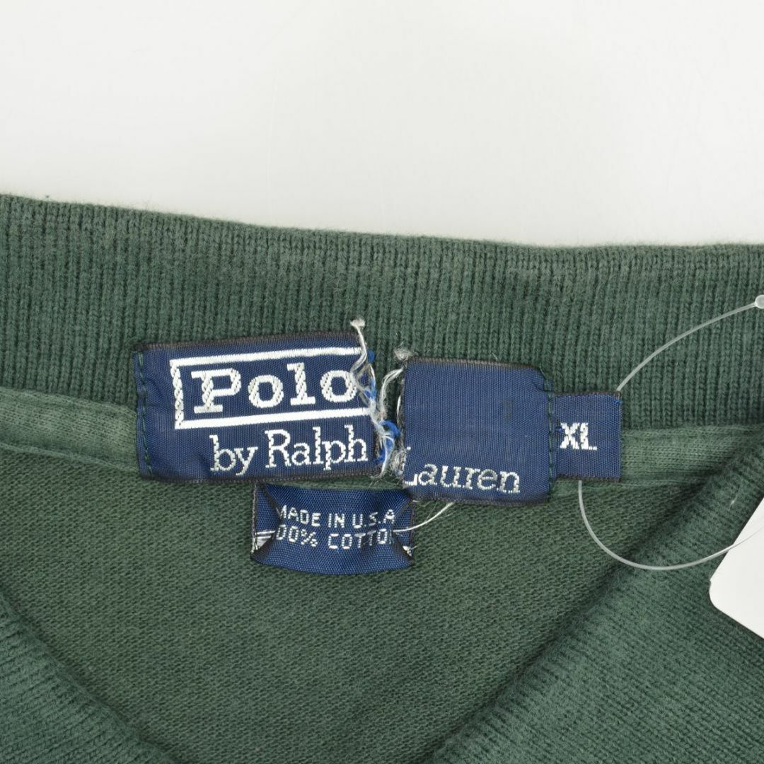 POLO RALPH LAUREN(ポロラルフローレン)の【POLORALPHLAUREN】USA製 ゴルフクラブ 鹿の子長袖ポロシャツ メンズのトップス(ポロシャツ)の商品写真