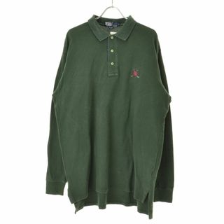 ポロラルフローレン(POLO RALPH LAUREN)の【POLORALPHLAUREN】USA製 ゴルフクラブ 鹿の子長袖ポロシャツ(ポロシャツ)