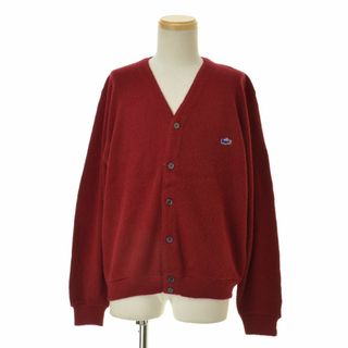 ラコステ(LACOSTE)の【IZODLACOSTE】70s USA製 Vネックニット長袖カーディガン(カーディガン)