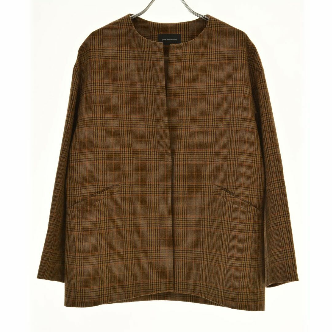 UNITED ARROWS green label relaxing(ユナイテッドアローズグリーンレーベルリラクシング)の【UNITEDARROWSGreenLabelRelaxing】ジャケット レディースのジャケット/アウター(ノーカラージャケット)の商品写真