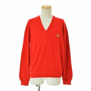 ラコステ(LACOSTE)の【IZODLACOSTE】80s〜90s アクリル長袖ニットセーター(ニット/セーター)