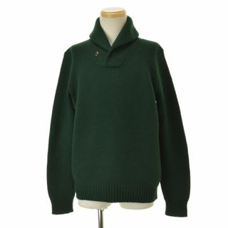 ラルフローレン(Ralph Lauren)の【RALPHLAURENRUGBY】ショールカラーエルボーパッチニットセーター(ニット/セーター)