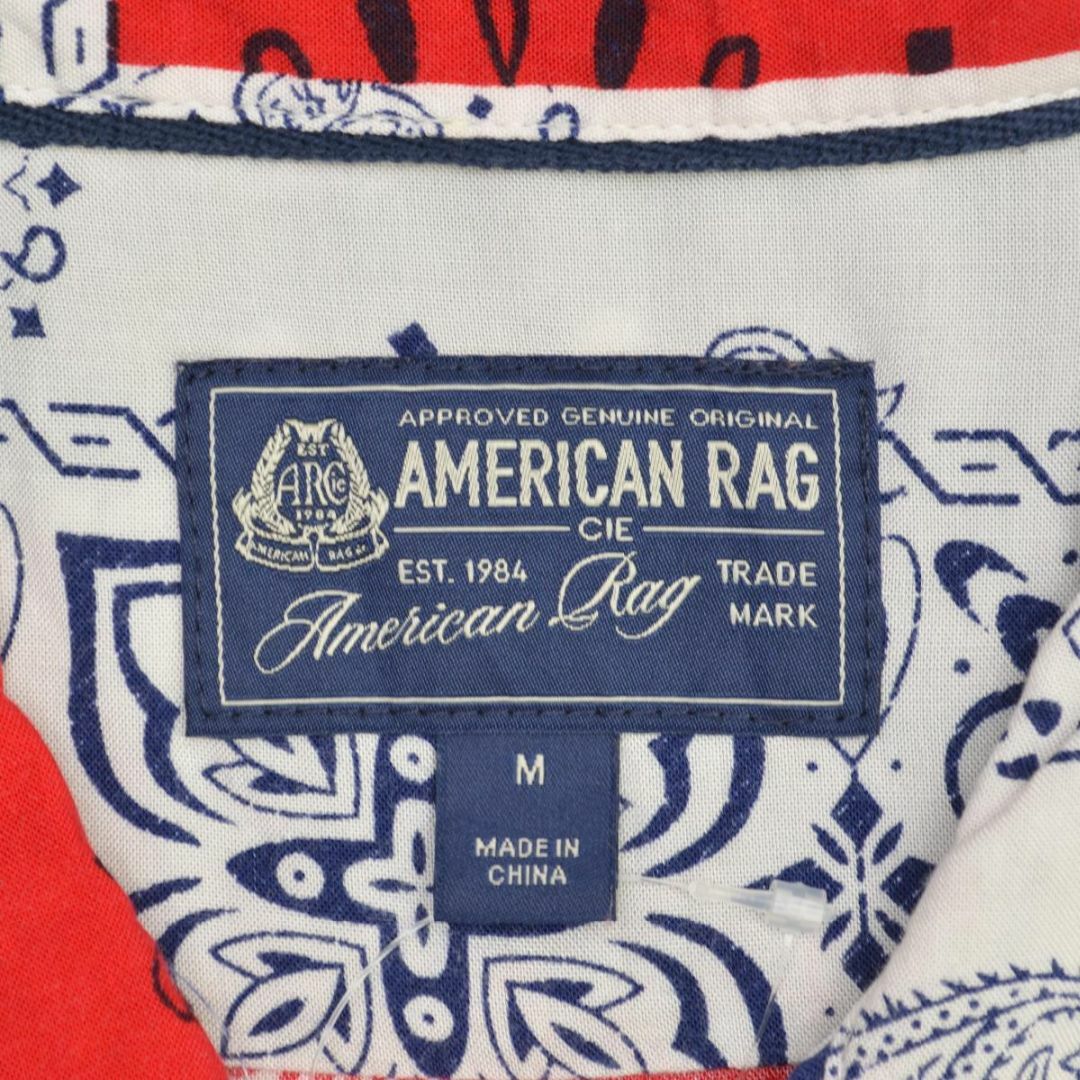 AMERICAN RAG CIE(アメリカンラグシー)の【AMERICANRAGCIE】パッチワークペイズリープリント半袖シャツ メンズのトップス(シャツ)の商品写真