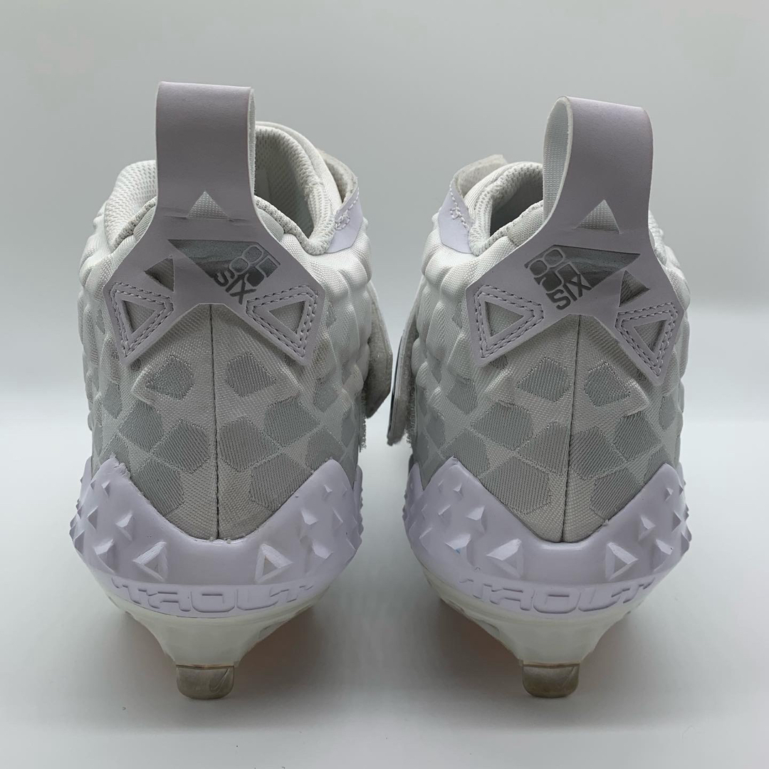 NIKE - NIKE 野球 スパイク ホワイト 白 28㎝ ミドルカット 金具 NIKE - NIKE 野球 スパイク ホワイト 白 28㎝ ミドルカット 金具