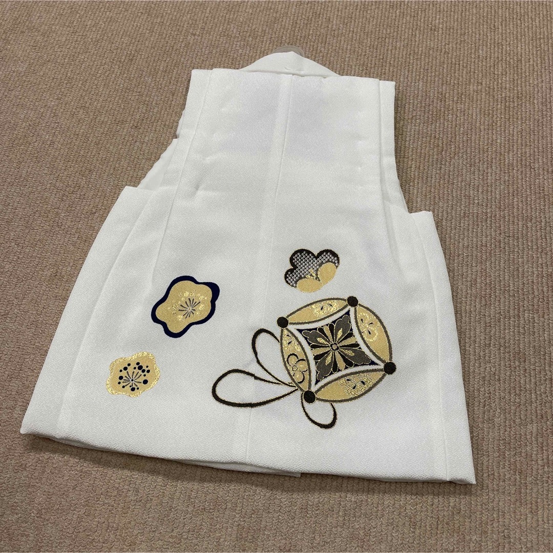 新品 七五三 お祝い着 三歳 男児 絵羽柄 男の子 被布 日本製 和装 着物 キッズ/ベビー/マタニティのキッズ服男の子用(90cm~)(和服/着物)の商品写真