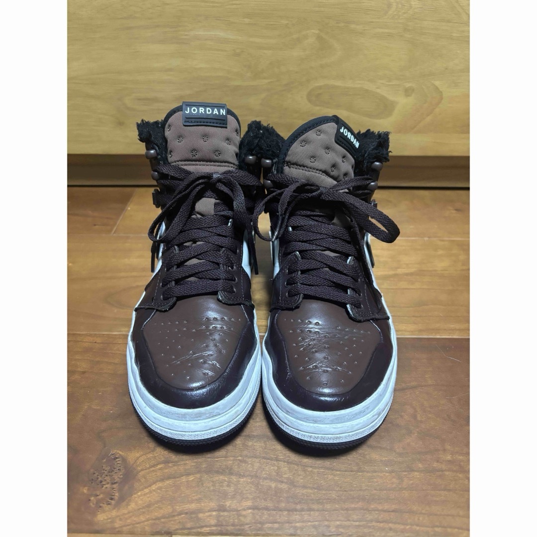 Jordan Brand（NIKE）(ジョーダン)のNIKE エアジョーダン1  レディース ブラウン 23.5cm レディースの靴/シューズ(スニーカー)の商品写真