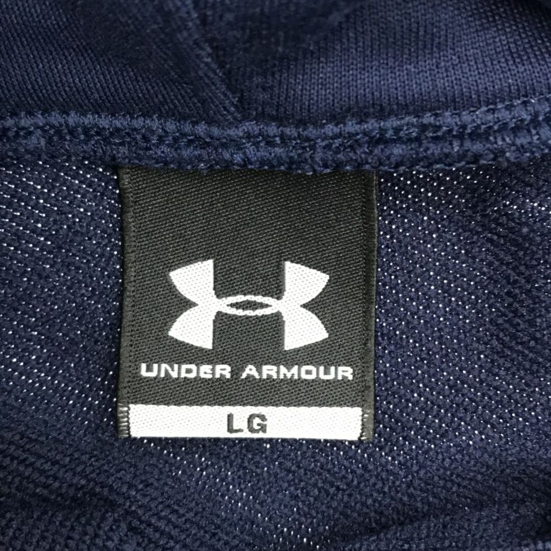 UNDER ARMOUR(アンダーアーマー)のアンダーアーマー 長袖 スウェットパーカー LG ネイビー UNDER ARMOUR メンズ 古着 【240326】 メンズのトップス(パーカー)の商品写真