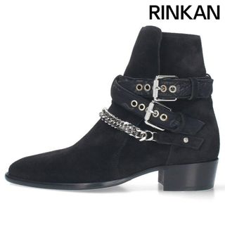 アミリ(AMIRI)のアミリ  BANDANA BUCKLE BOOTS バンダナチェーンスエードブーツ メンズ 43(ブーツ)