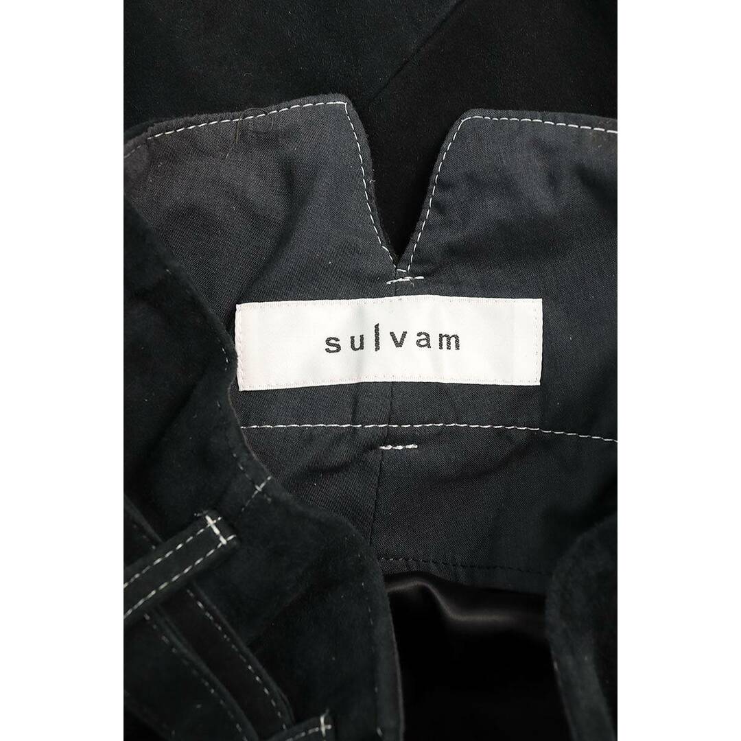 sulvam(サルバム)のサルバム  SG-P14-900 スウェードスカートロングパンツ メンズ M メンズのパンツ(その他)の商品写真