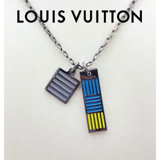 ルイヴィトン(LOUIS VUITTON)のルイ ヴィトン コリエ ダミエカラーズ ネックレス MP2219(ネックレス)