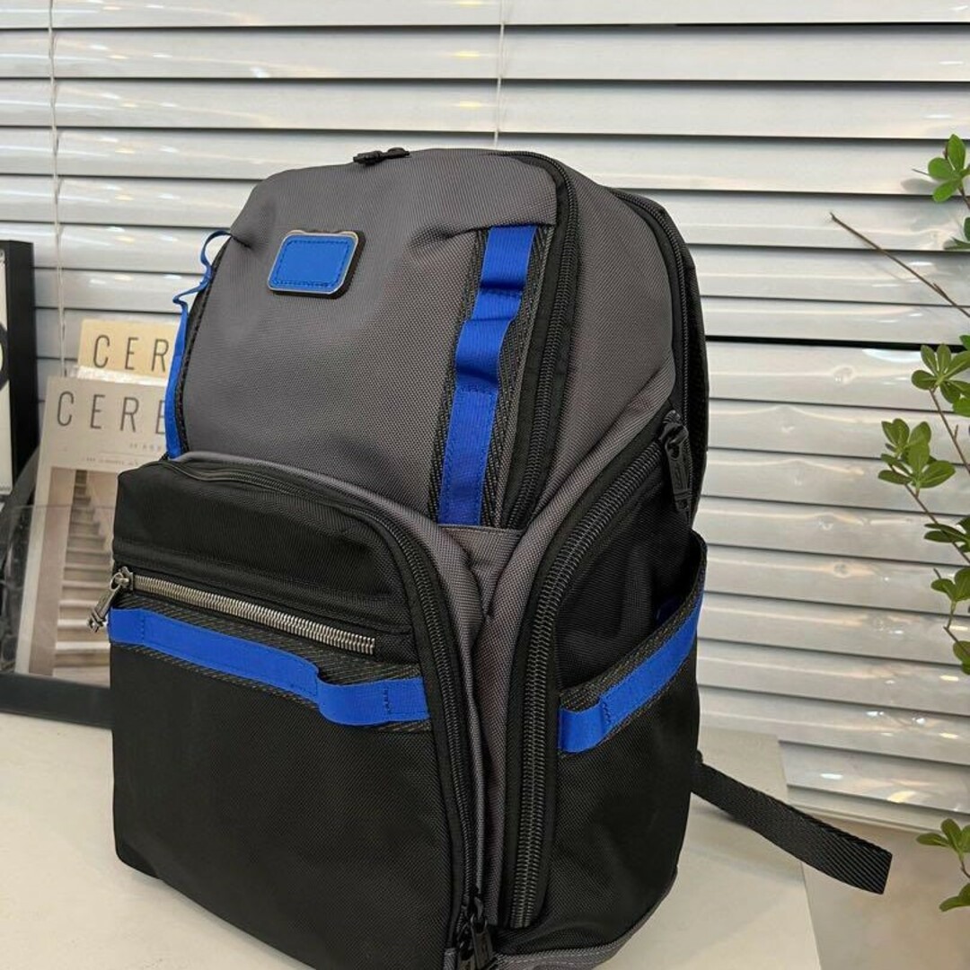 TUMI(トゥミ)のTUMI ALPHA BRAVO 「サーチ」バックパック青×黒232789 レディースのバッグ(リュック/バックパック)の商品写真