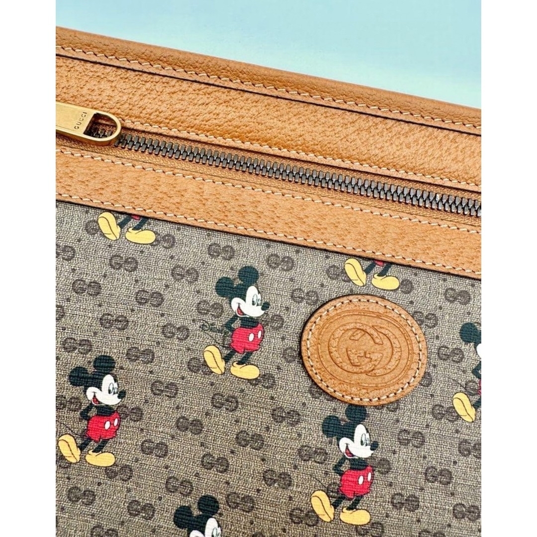 Gucci(グッチ)のGUCCI×Disney クラッチバッグ　ディズニー×グッチ　ミッキー レディースのバッグ(クラッチバッグ)の商品写真