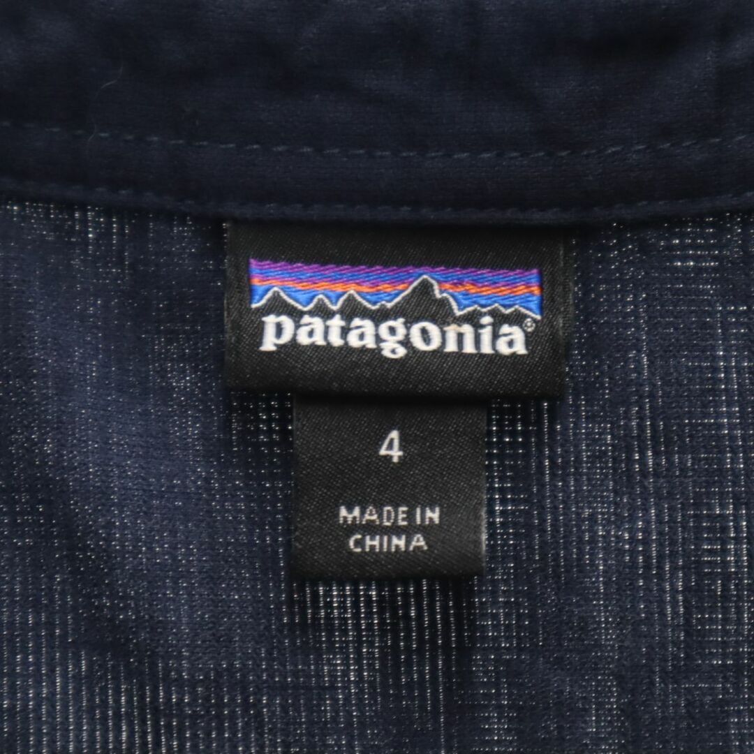 patagonia(パタゴニア)のパタゴニア アウトドア 半袖 シャツ 4 ネイビー patagonia レディース 古着 【240326】 メール便可 レディースのトップス(シャツ/ブラウス(半袖/袖なし))の商品写真