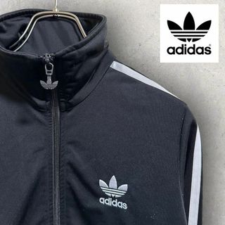 adidas - 【背面ビッグロゴ】アディダス　トラックトップ　トラックジャケット　レディースS