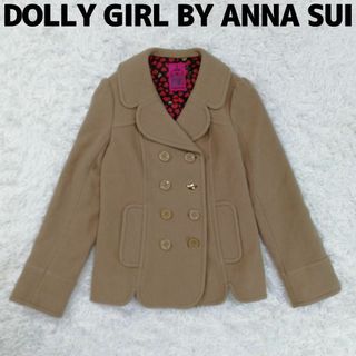 DOLLY GIRL BY ANNA SUI - ドーリーガールバイアナスイ　ジャケット　Pコート　カシミヤ　カシミア　ハート　S