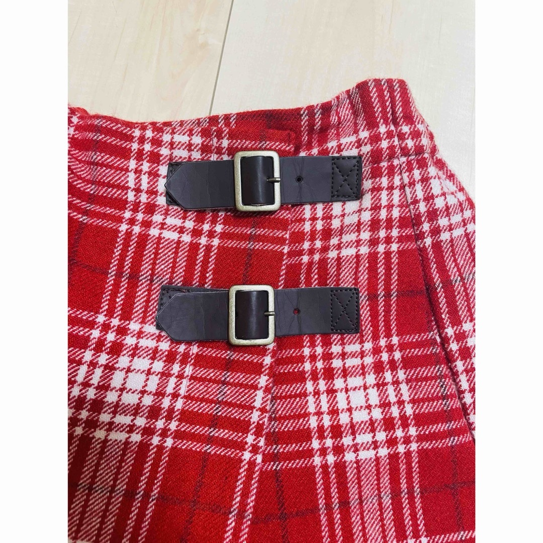 kate spade new york kids プレイドキュロットスカート キッズ/ベビー/マタニティのキッズ服女の子用(90cm~)(スカート)の商品写真