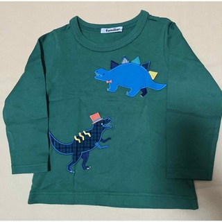 familiar - 未使用に近いファミリア　恐竜tシャツ