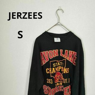 ジャージーズ(JERZEES)の【JERZEES】ジャージーズ(S)　ロンＴ　カットソー　ビンテージ　古着(Tシャツ/カットソー(七分/長袖))