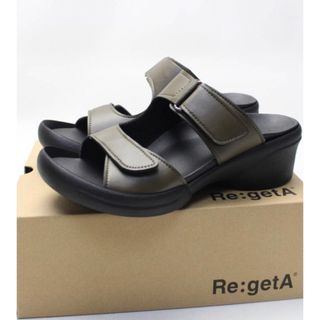 Re:getA - 新品未使用　Re:getA ダブルベルトサンダル(LL)/215