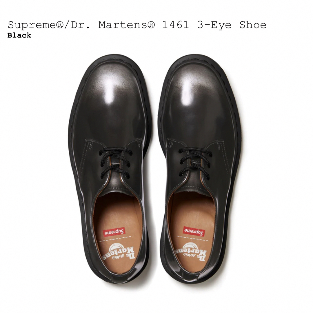 Supreme(シュプリーム)の27 supreme Dr.Martens 1461 3-Eye Shoe メンズの靴/シューズ(ブーツ)の商品写真