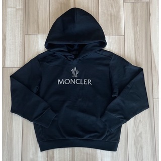 MONCLER - ［新品同様］モンクレール　リフレクト　ロゴパーカー　ブラック