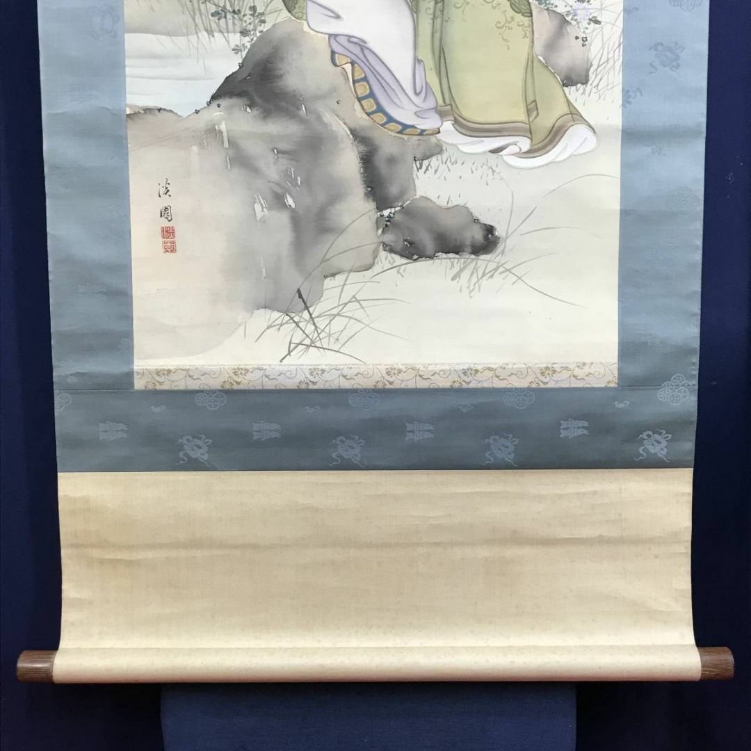 真作/岩佐古香/子の日/平安人物図/人物図/正月図/小松 真作/岩佐古香/子の日/平安人物図/人物図/正月図/小松