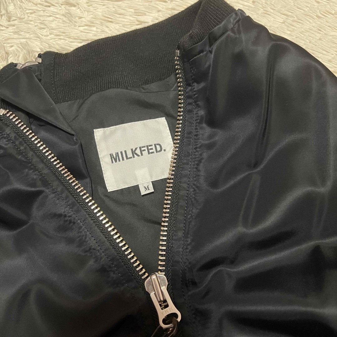 MILKFED.(ミルクフェド)のMILKFED バックロゴma1 レディースのジャケット/アウター(ブルゾン)の商品写真