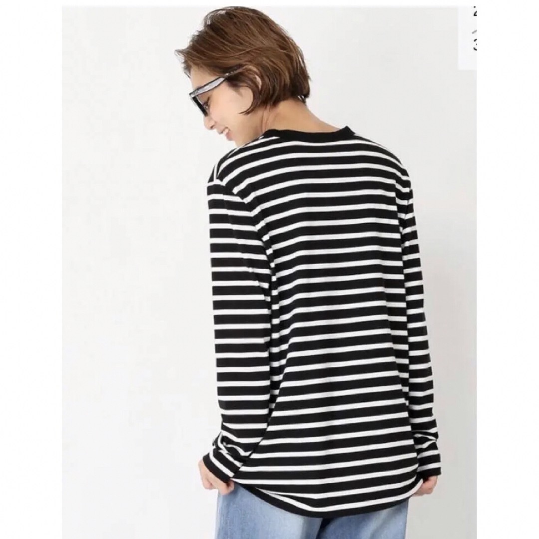 DEUXIEME CLASSE(ドゥーズィエムクラス)の新品　Deuxieme Classe  COCO Stripe Tシャツ No5 レディースのトップス(Tシャツ(長袖/七分))の商品写真